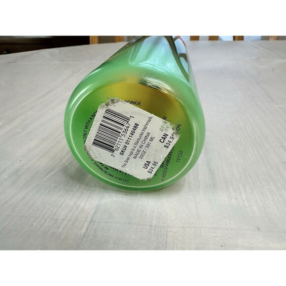 Starbucks Spring 2023 Radiant Rainbow Ombre Glass Water Bottle 20 oz - Picture 6 of 8